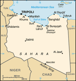 libya shape