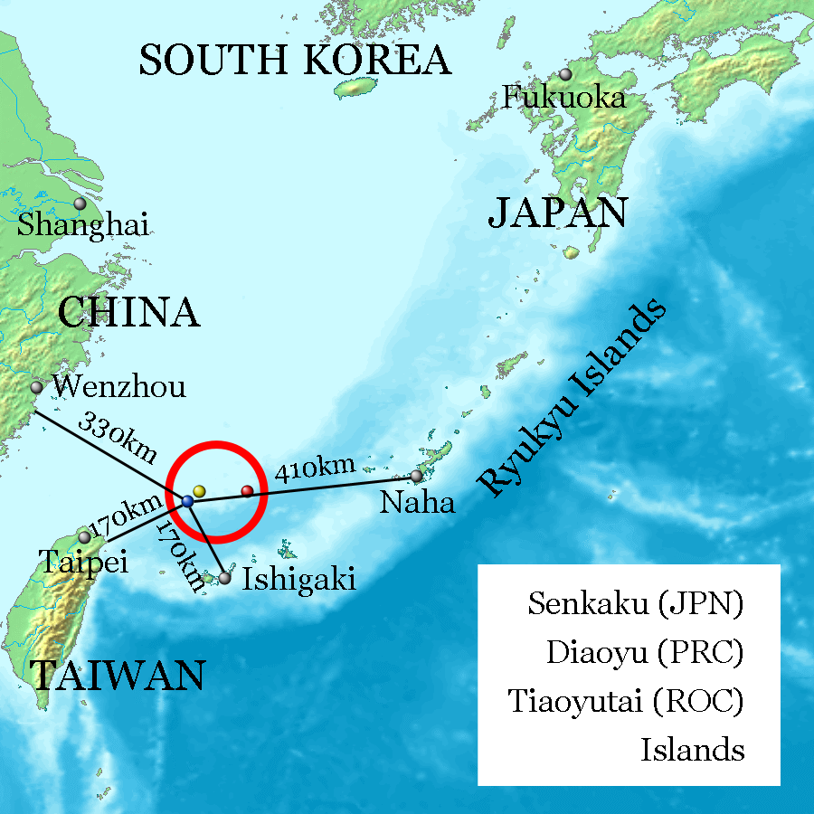 China, Japan Coast Guard Vessels Face-Off Near Disputed Senkaku Islands ...