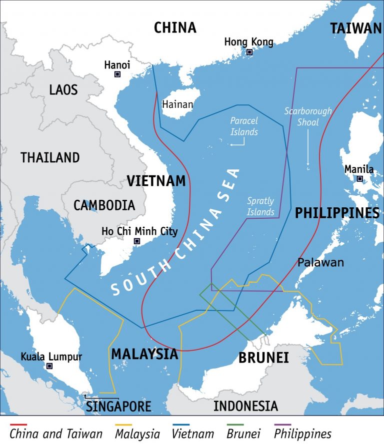 USA wollen jetzt, dass südostasiatische Staaten gegen China im Südchinesischen Meer »zurückdrängen«.