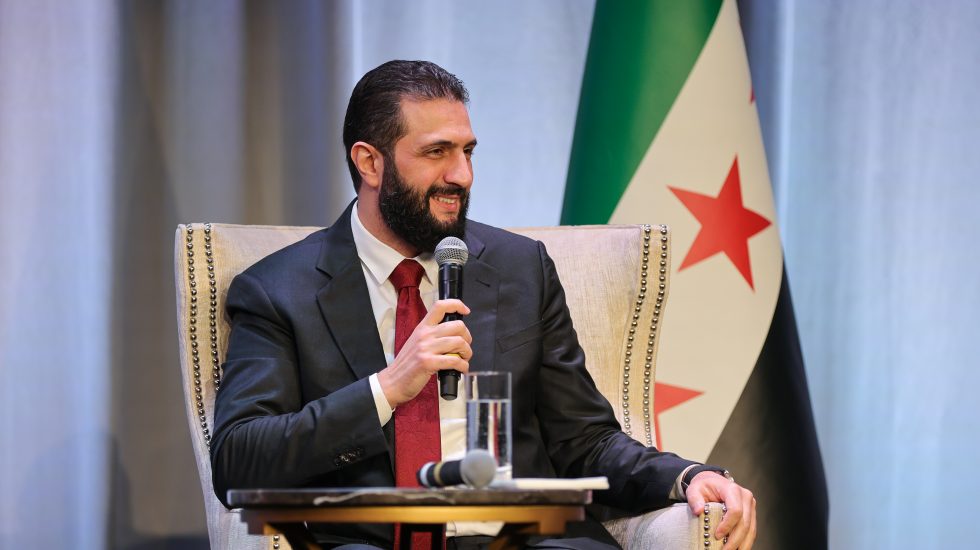 Syria's Sharaa Wants Security Agreement With Israel