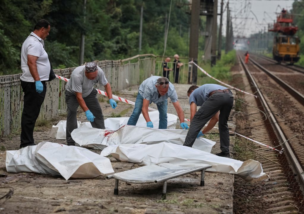 Russian Missiles Pound Kyiv, Killing 17 People