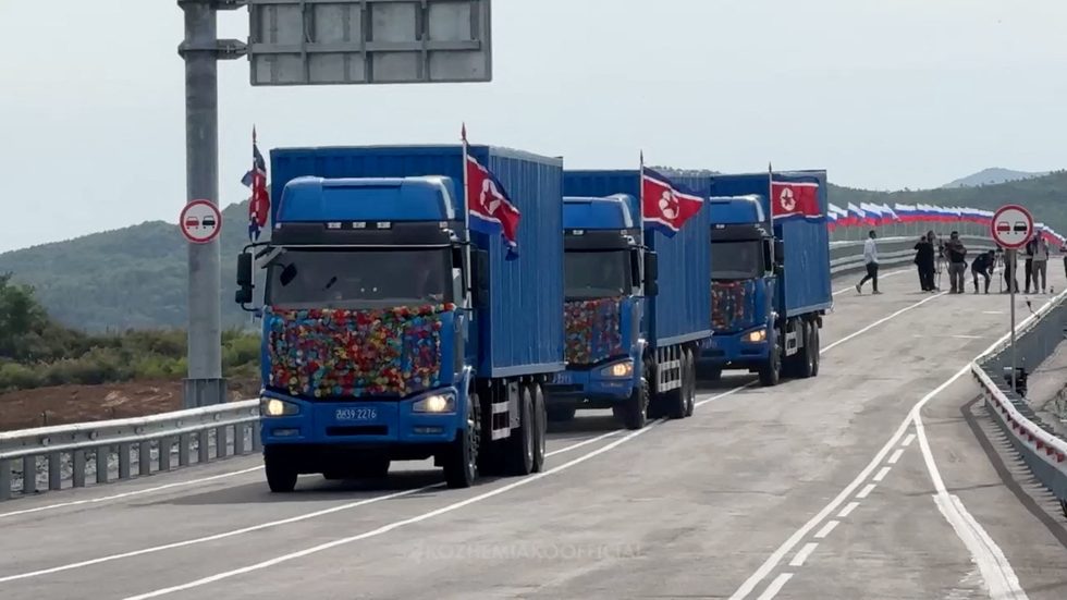 Russia and North Korea Open First Road Bridge Across Shared Border as They Continue To Deepen Ties